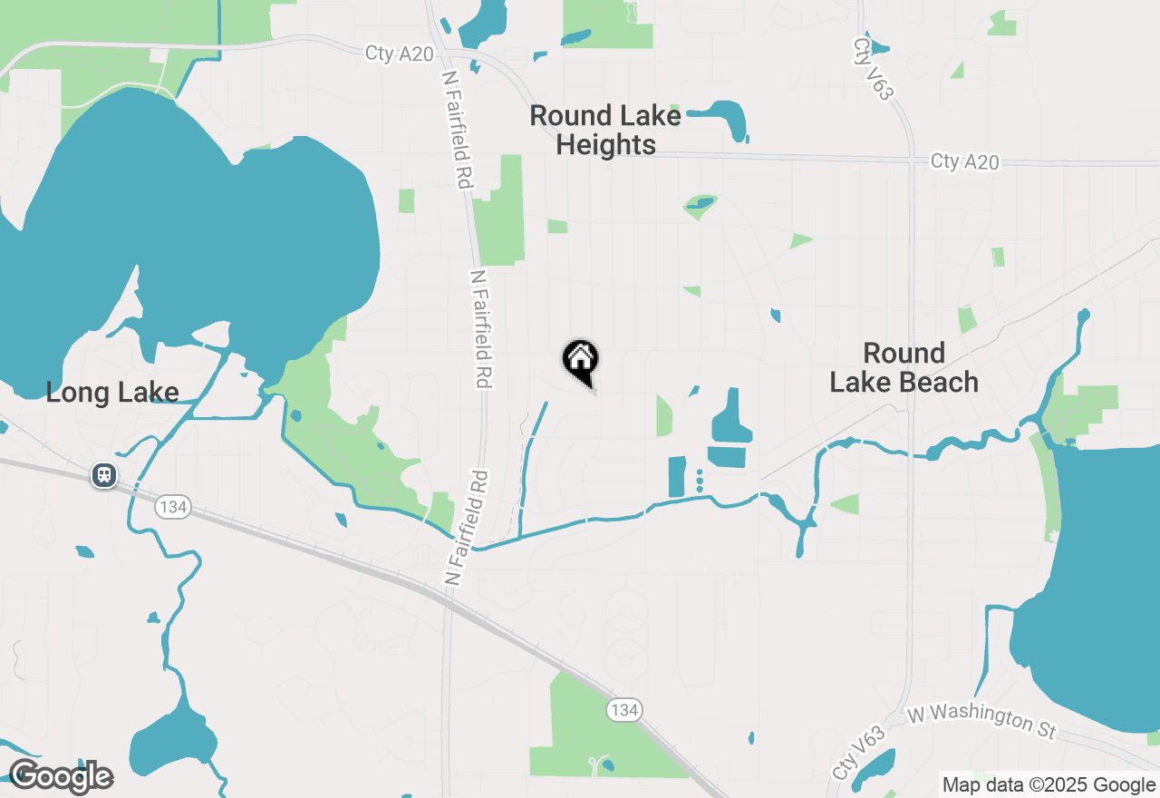 Map of 911 Ronald Terrace, Round Lake Beach, IL 60073