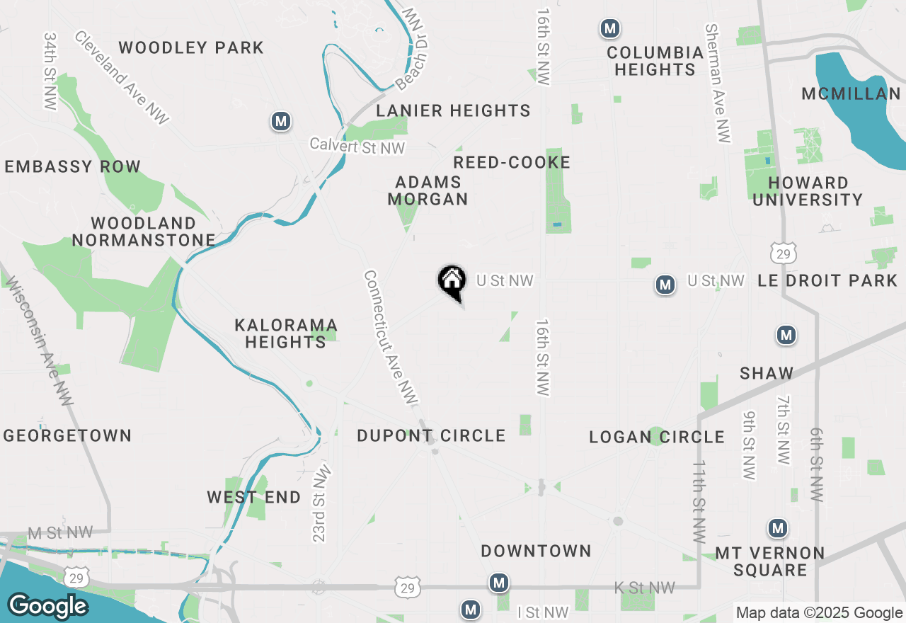 Map of 1820 T Street Nw #6, Washington, DC 20009