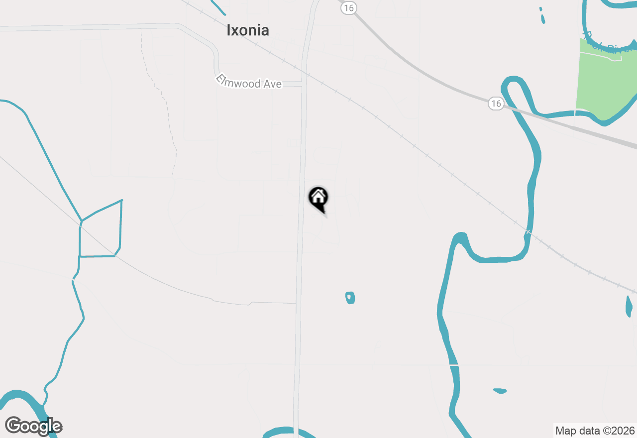 Map of W1171 Meadowsweet Pass, Ixonia, WI 53036