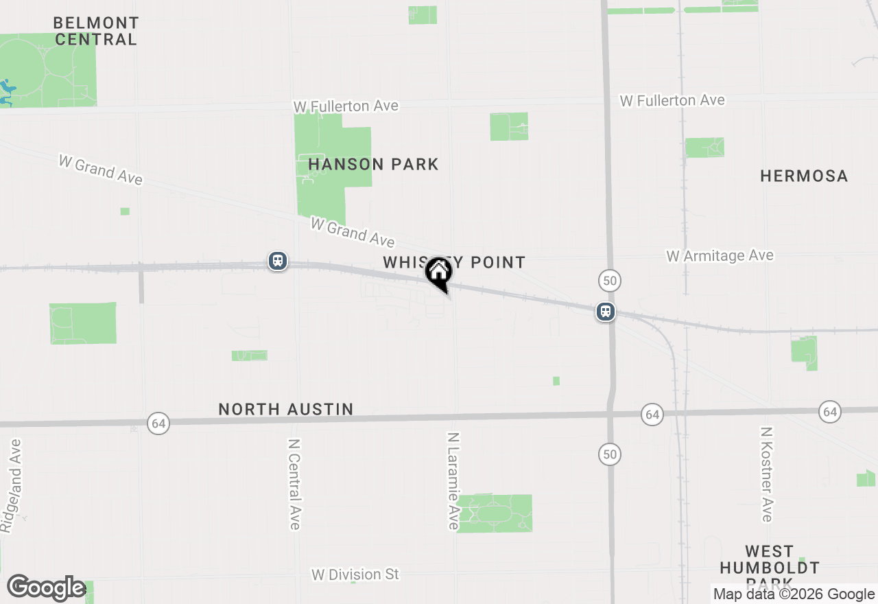 Map of 5218 W Galewood Avenue #A, Chicago, IL 60639