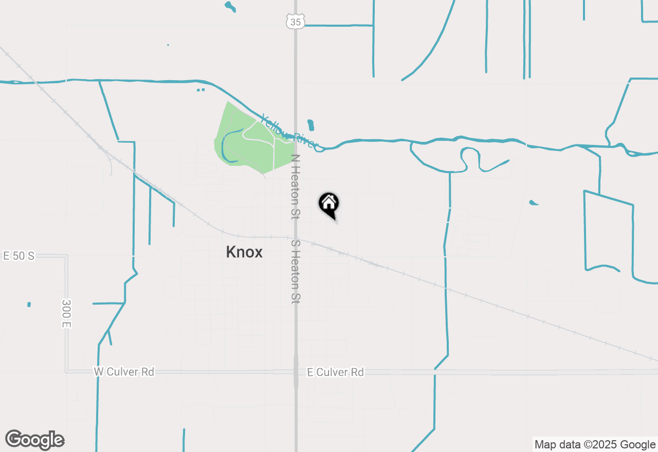 Map of 402 E Lake Street, Knox, IN 46534