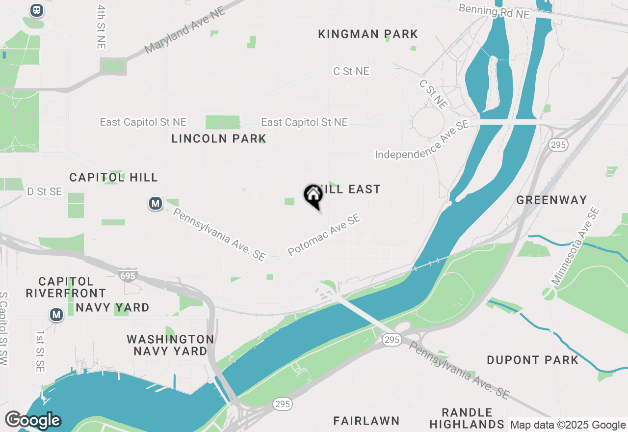 Map of 420 16th Street Se #301, Washington, DC 20003