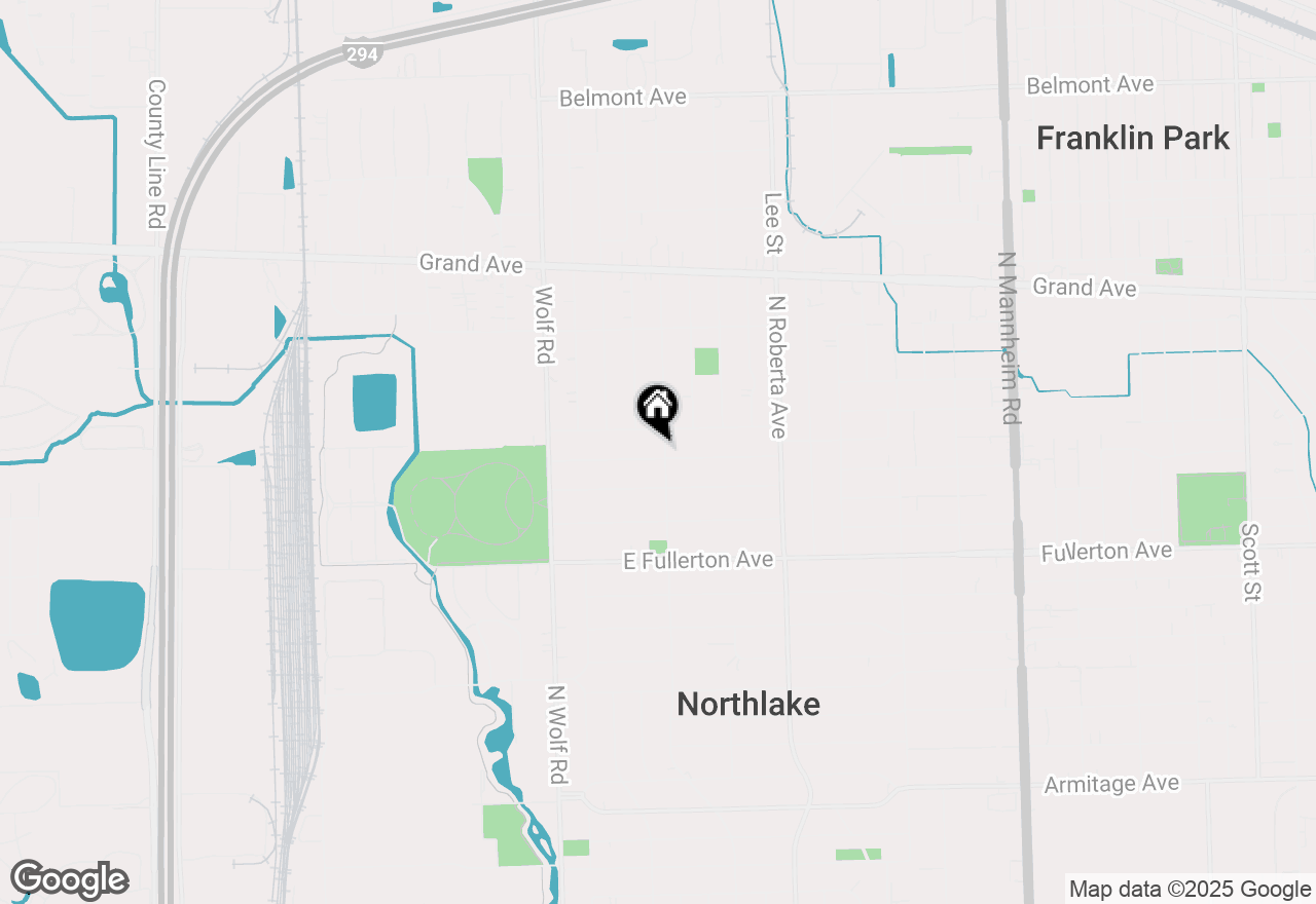 Map of 64 Macarthur Drive, Northlake, IL 60164