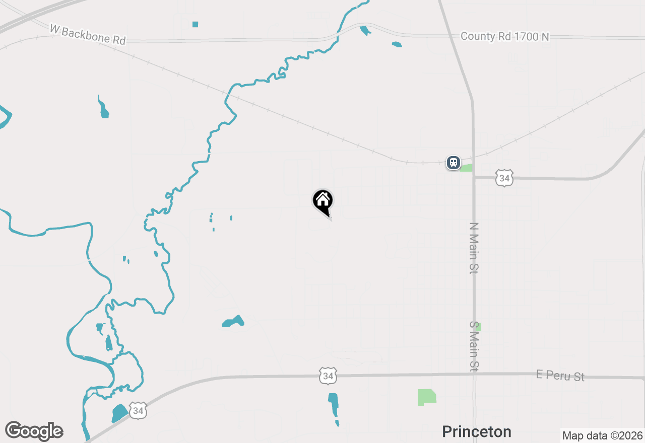 Map of 1022 N Jacqualine Lane, Princeton, IL 61356