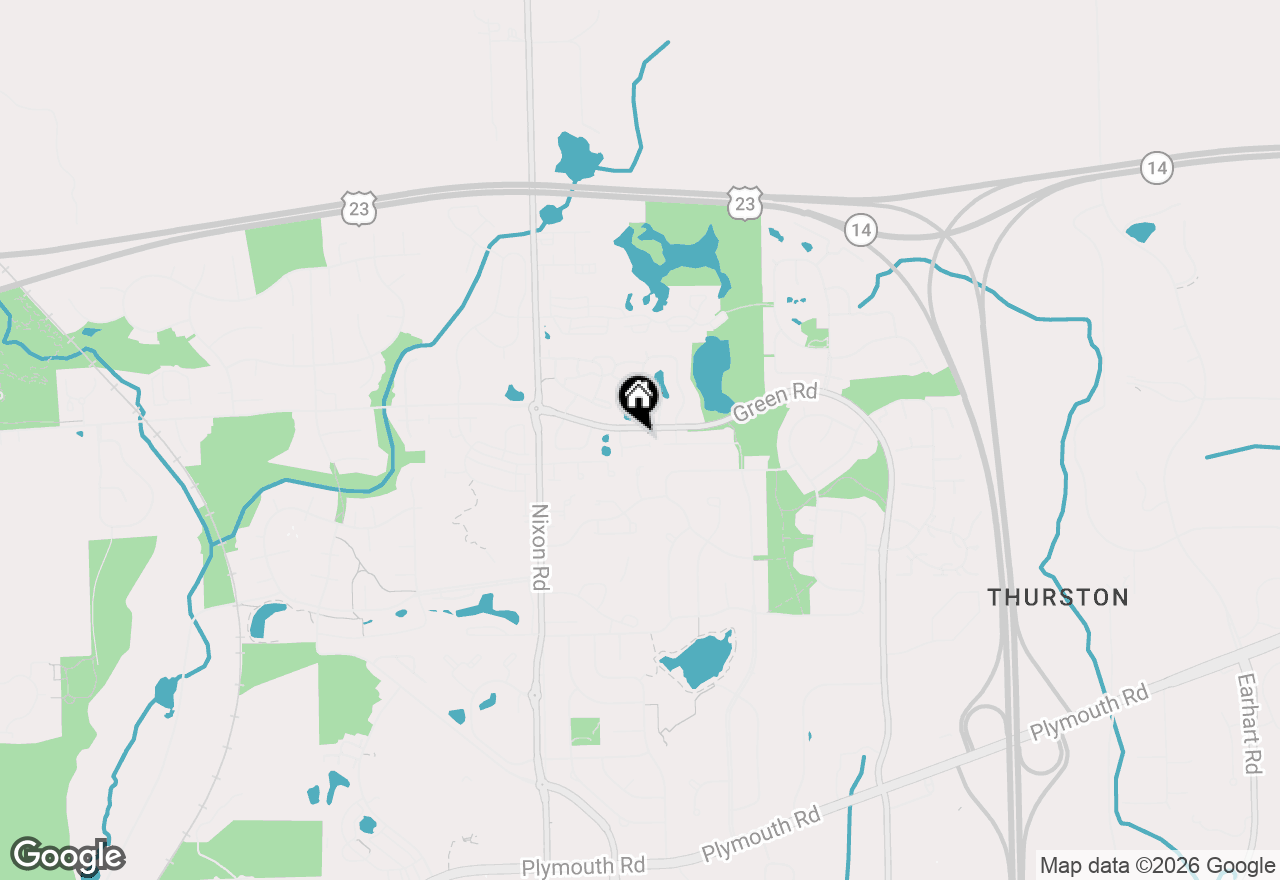 Map of 2731 Winter Garden Court, Ann Arbor, MI 48105