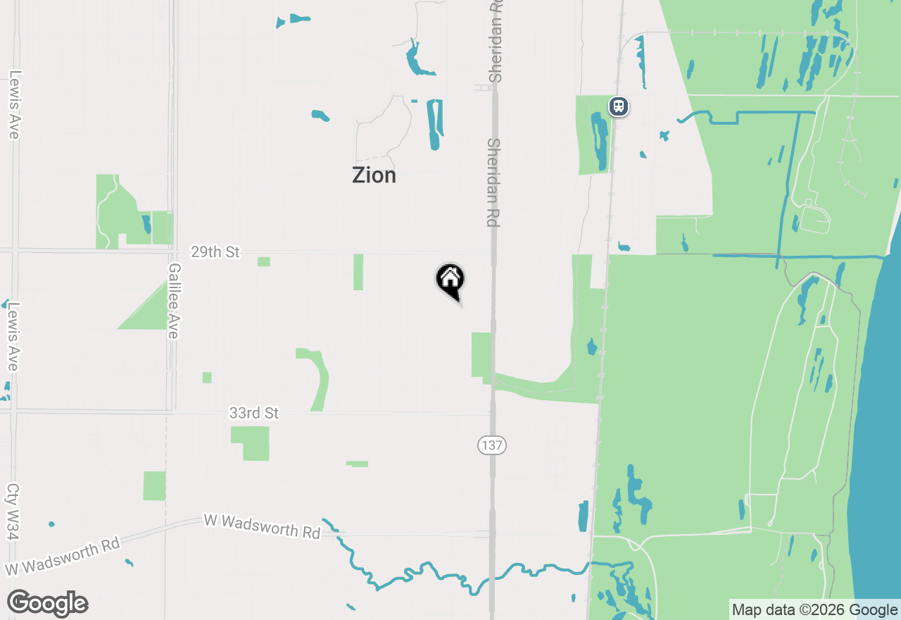 Map of 3011 Emmaus Avenue, Zion, IL 60099