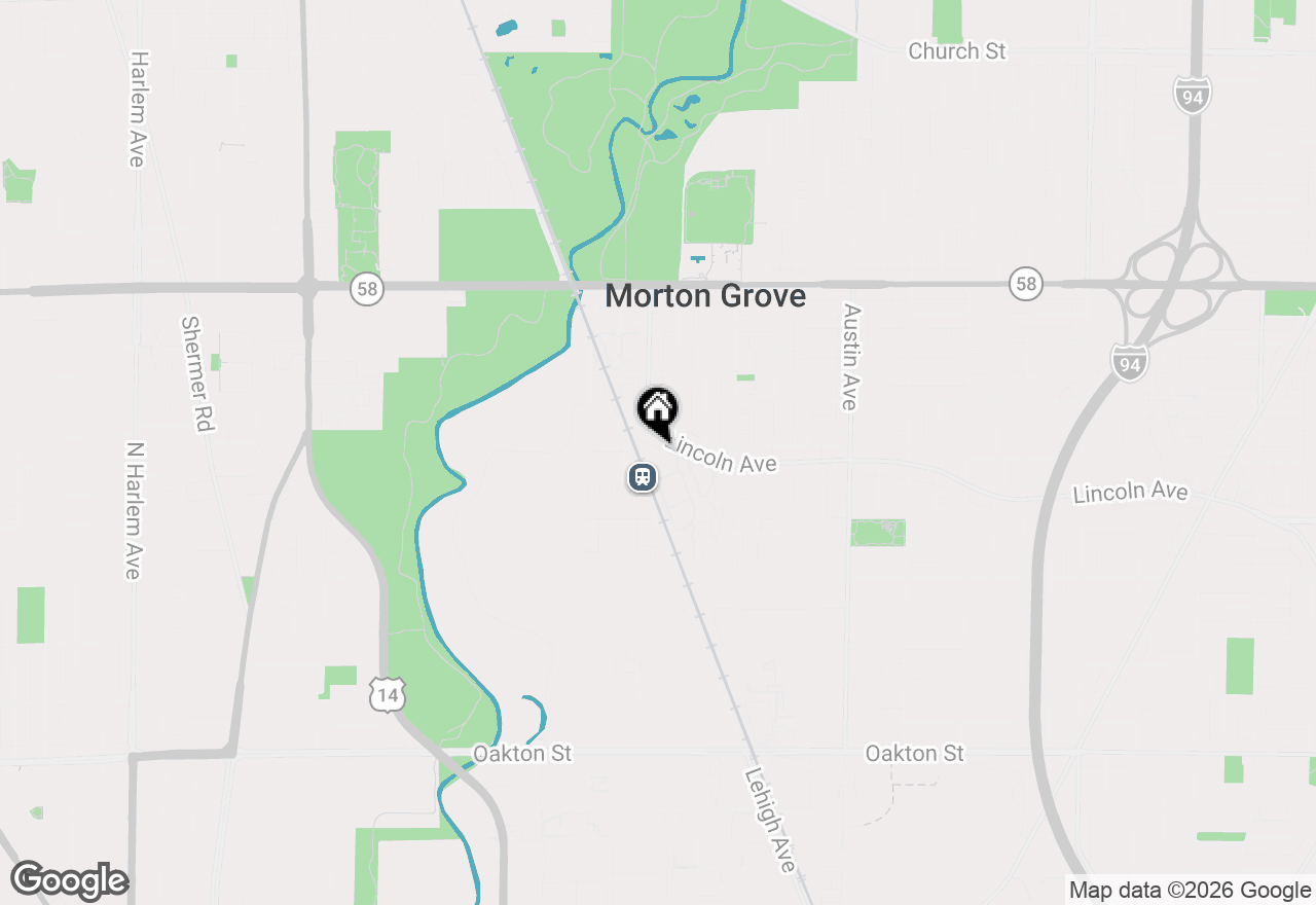 Map of 512 Callie Court, Morton Grove, IL 60053