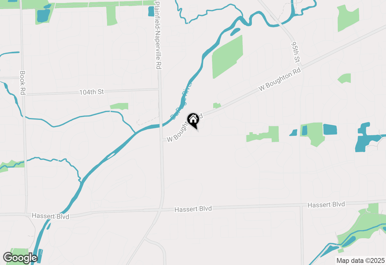 Map of 224 Willow Bend, Bolingbrook, IL 60490