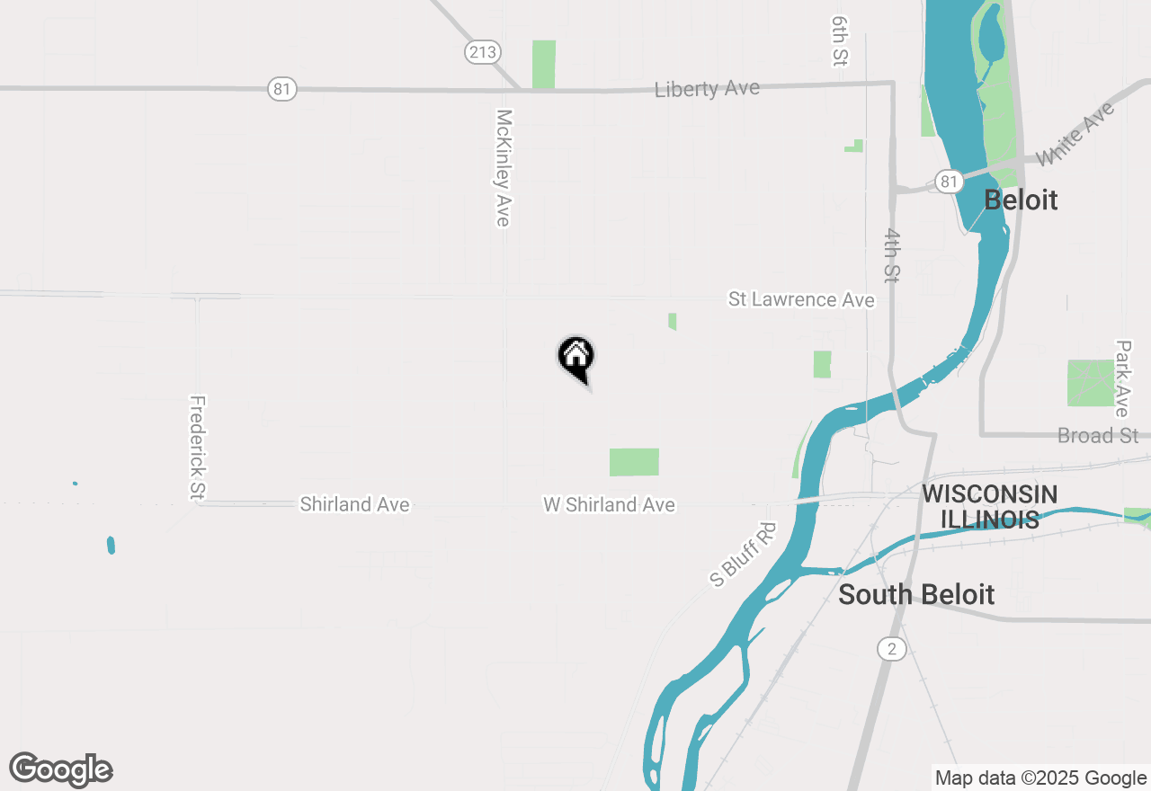 Map of 1139 Euclid Avenue, Beloit, WI 53511