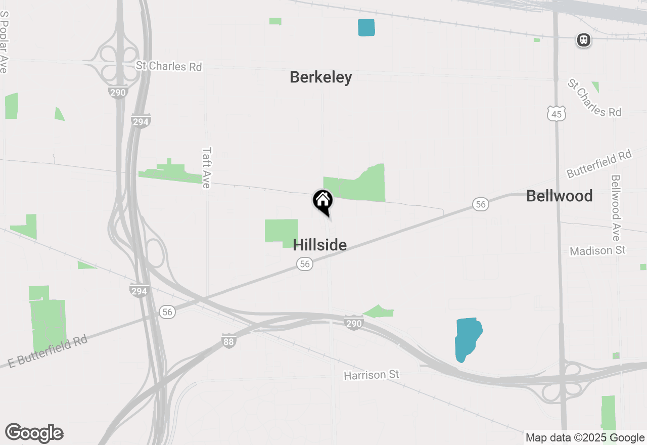 Map of 520 N Wolf #301, Hillside, IL 60162