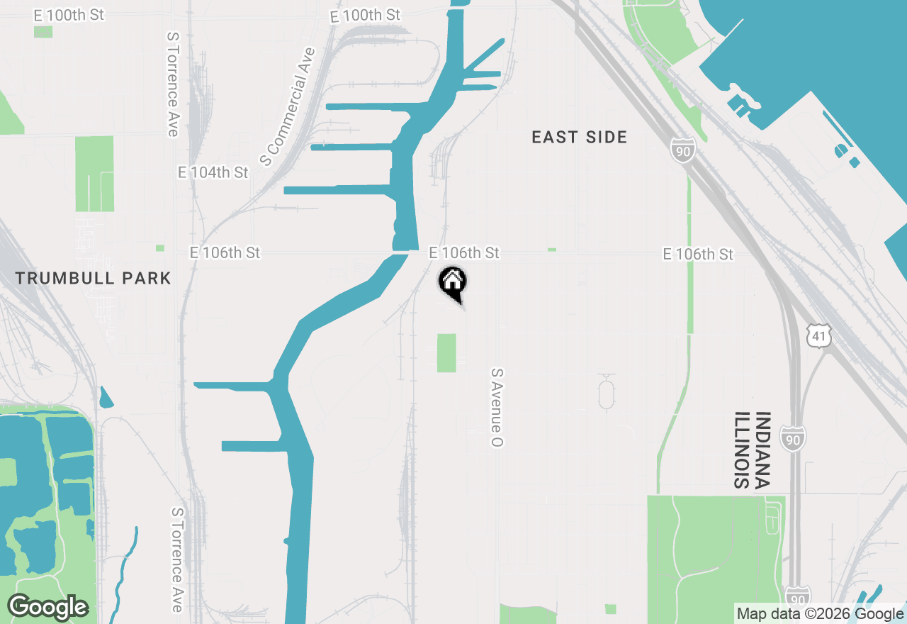 Map of 10726 S Mackinaw Avenue, Chicago, IL 60617