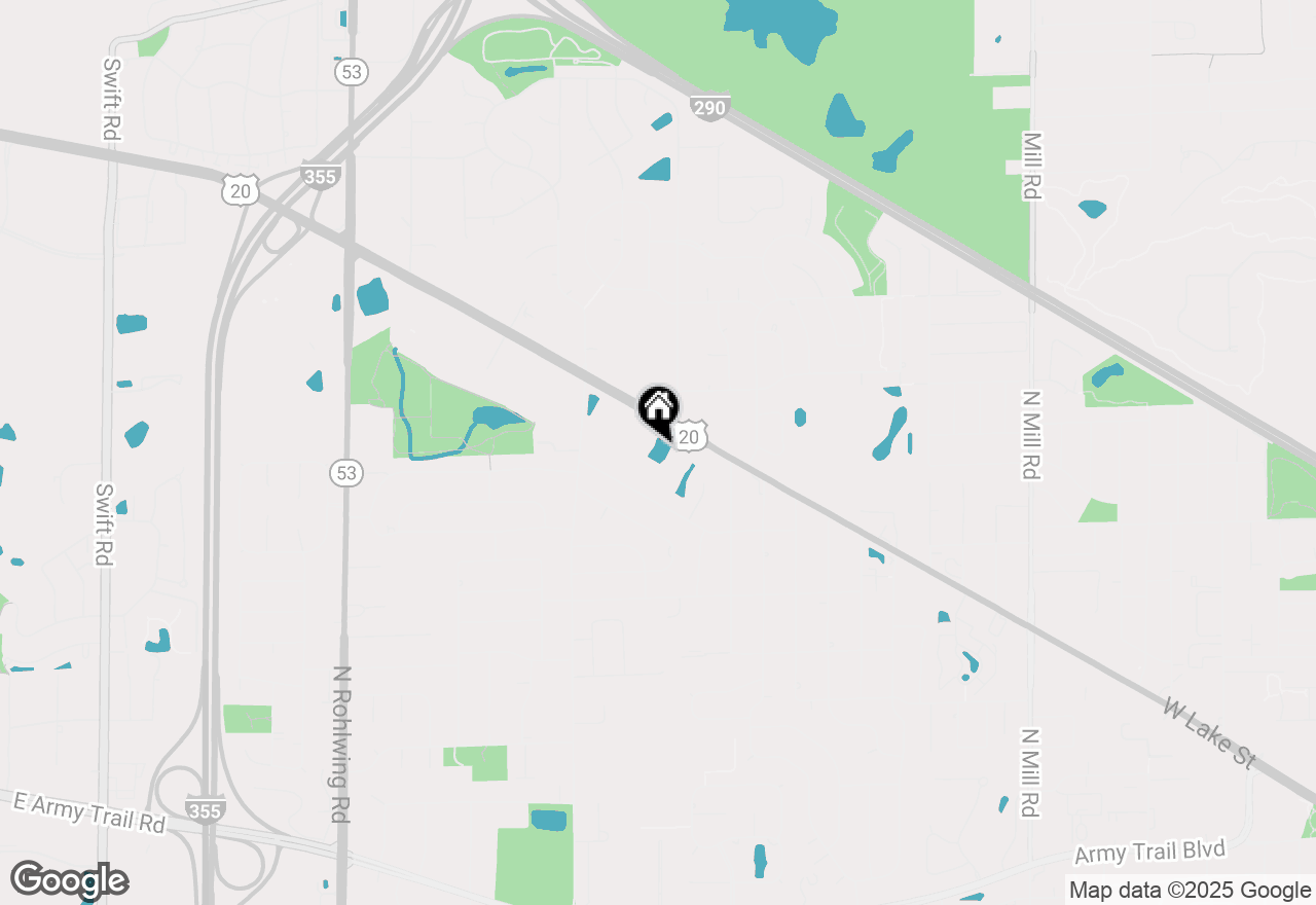 Map of 1315 W Lake Street #106, Addison, IL 60101