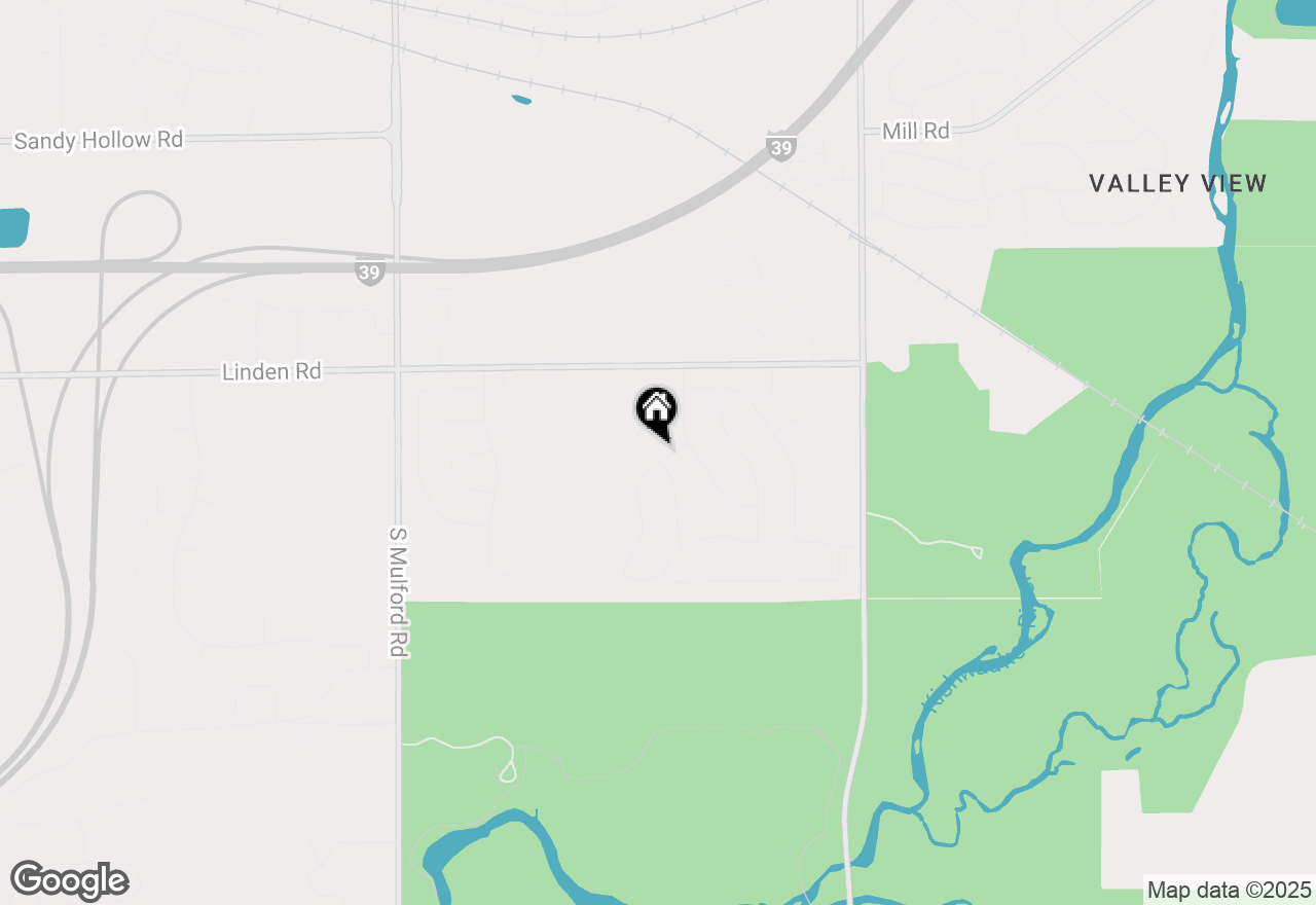 Map of 6618 Deer Isle Drive, Cherry Valley, IL 61016