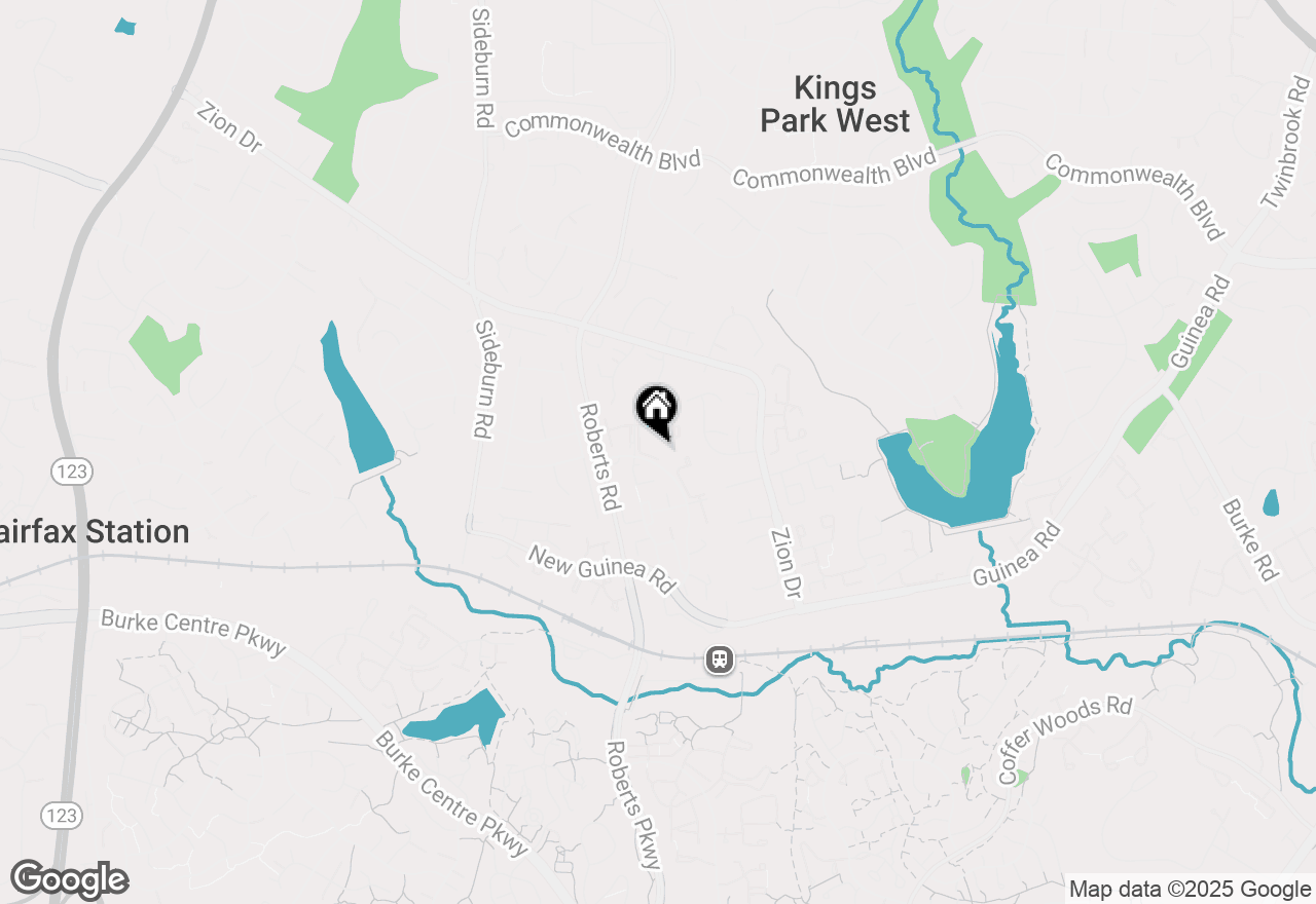 Map of 5431 Plymouth Meadows Court, Fairfax, VA 22032