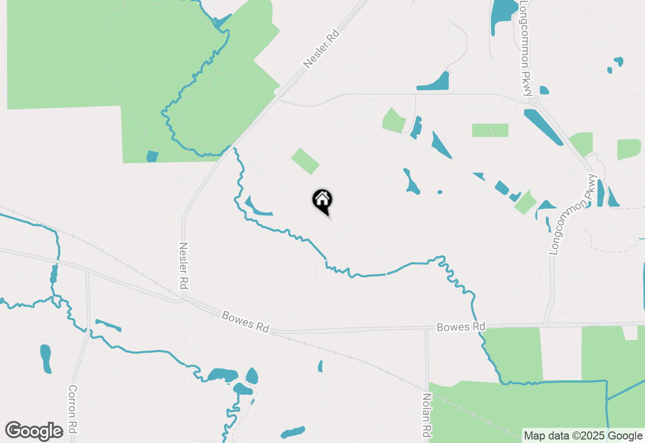 Map of 39W165 Red Cloud Lane, Elgin, IL 60124