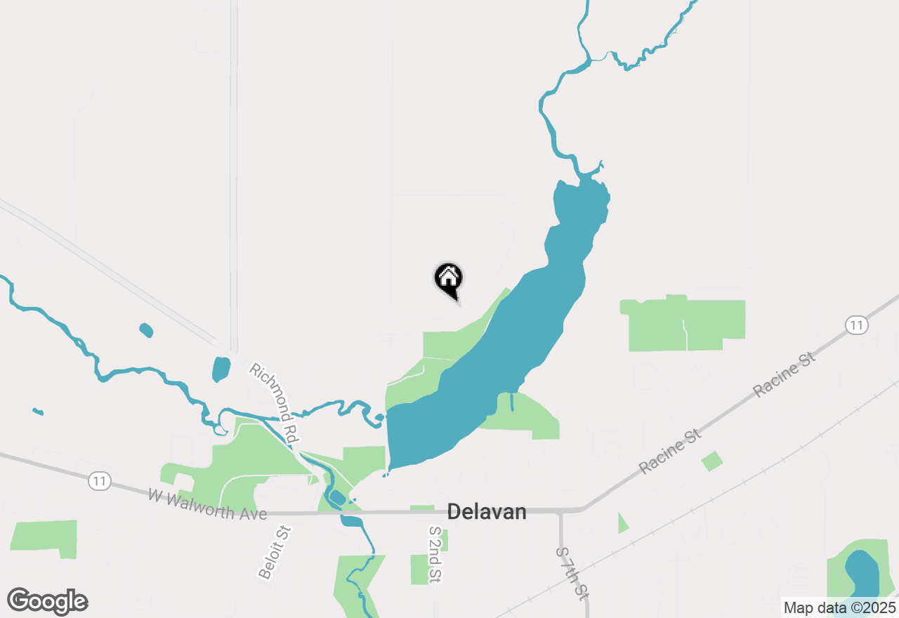 Map of 303 Arbor Ridge Dr, Delavan, WI 53115