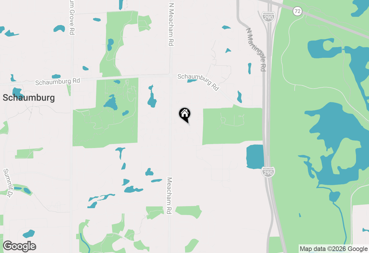 Map of 314 Silverwood Court #B1, Schaumburg, IL 60193