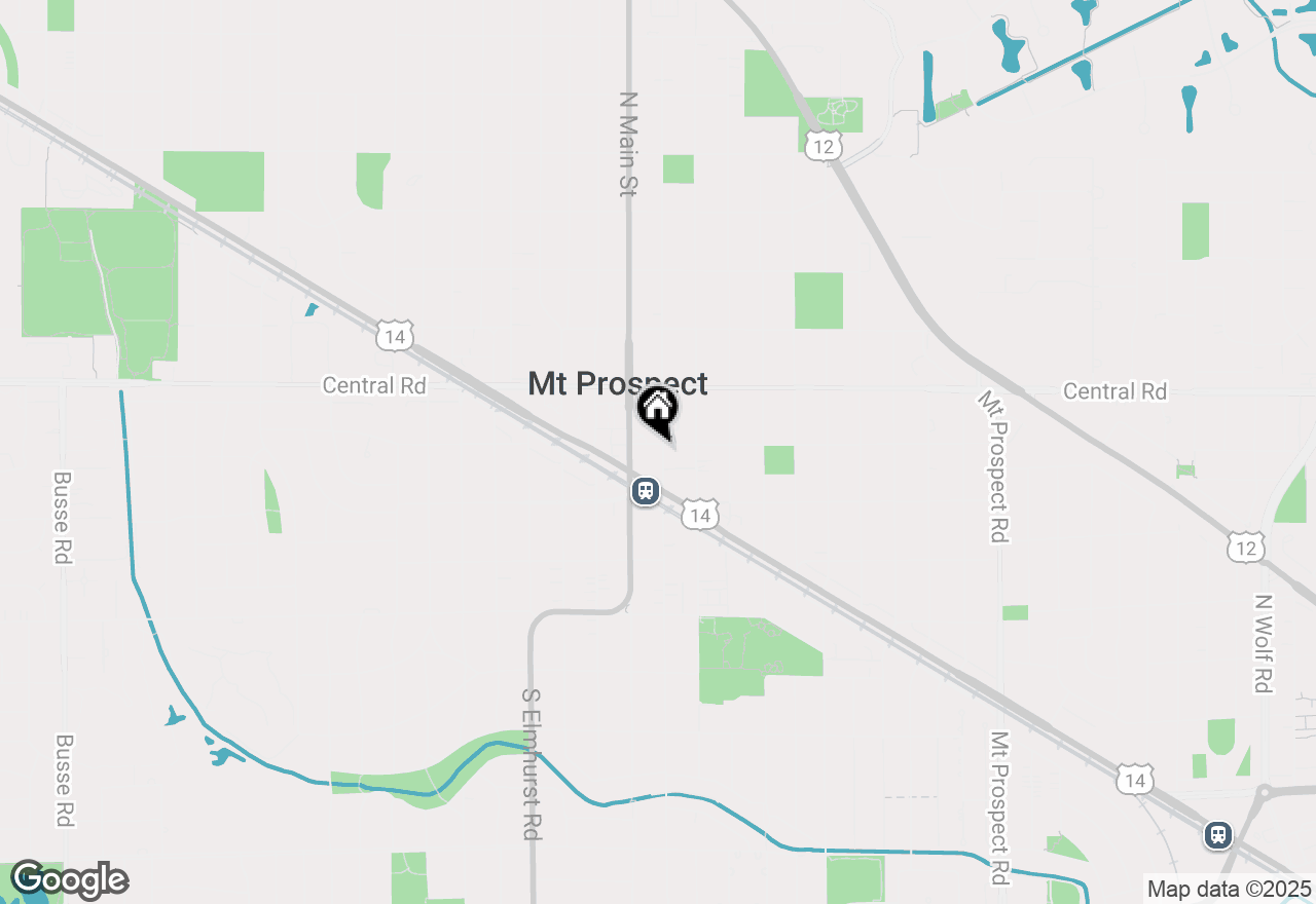 Map of 100 S Emerson Street #403, Mount Prospect, IL 60056