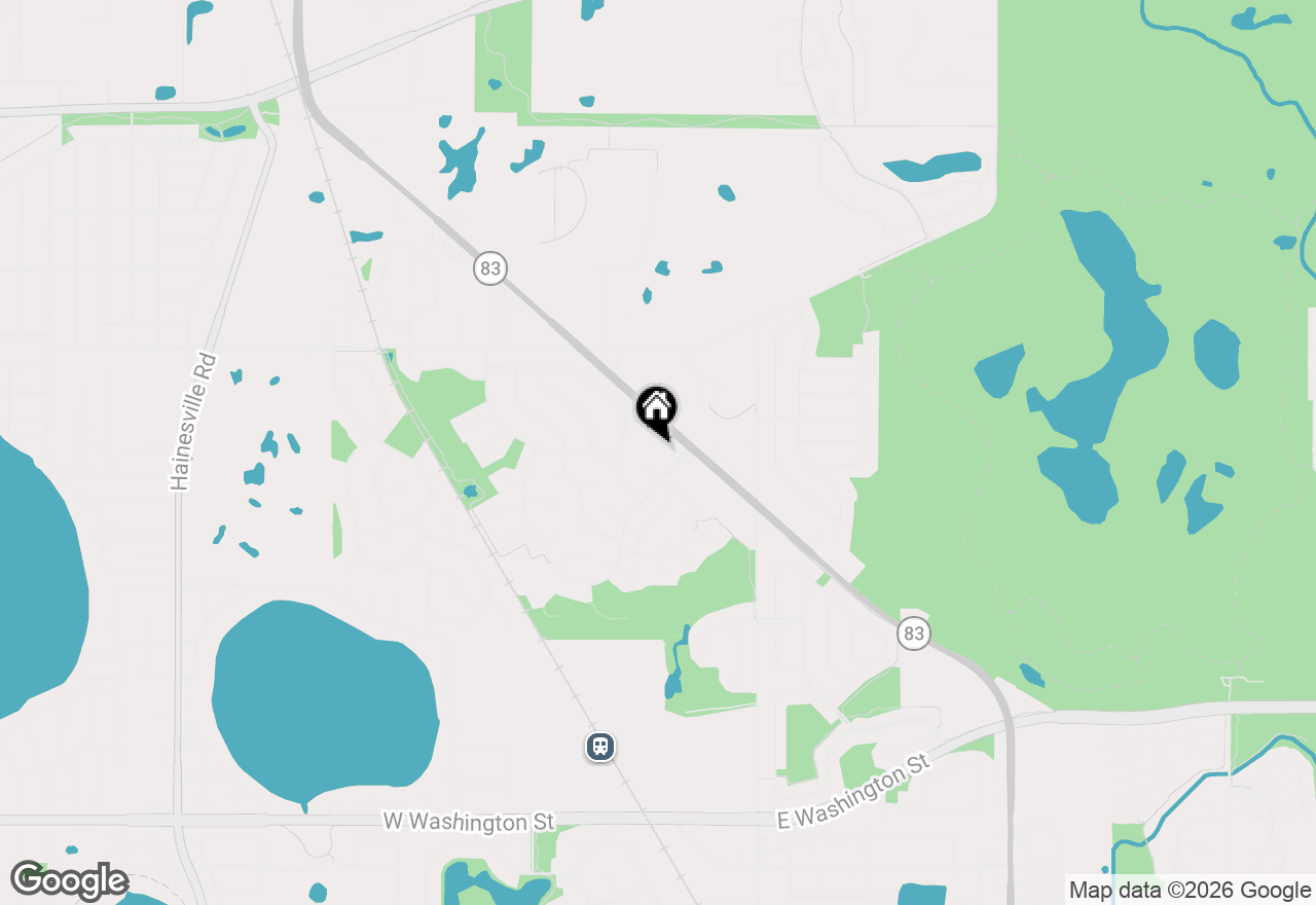 Map of 217 Lexington Court, Grayslake, IL 60030