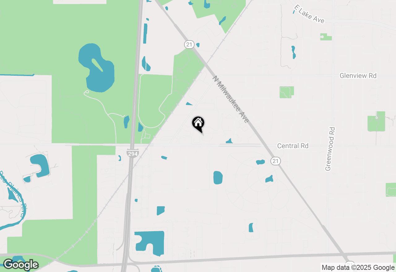 Map of 625 Quincy Bridge Lane #301, Glenview, IL 60025