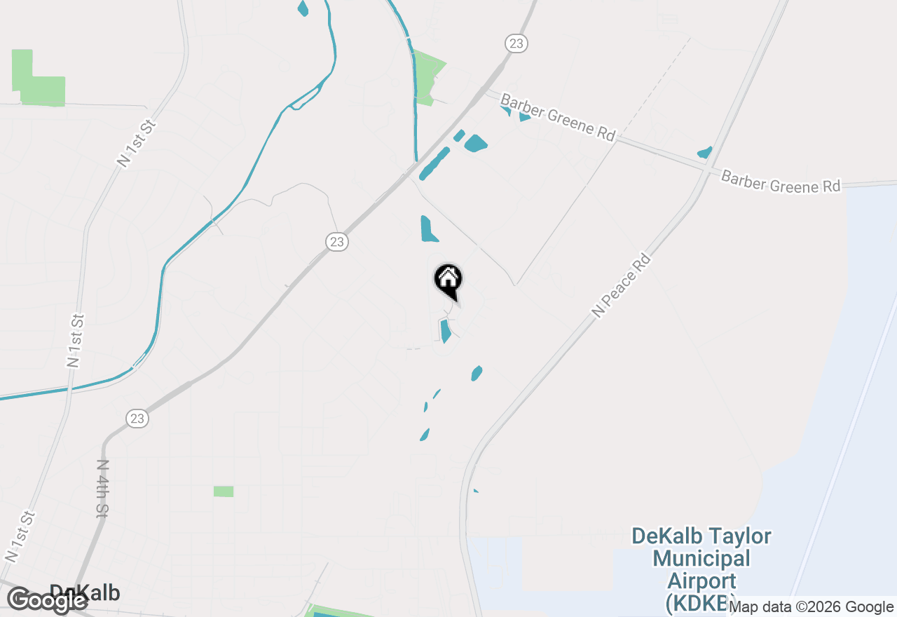 Map of 1462 Legacy Drive #315-4, Dekalb, IL 60115