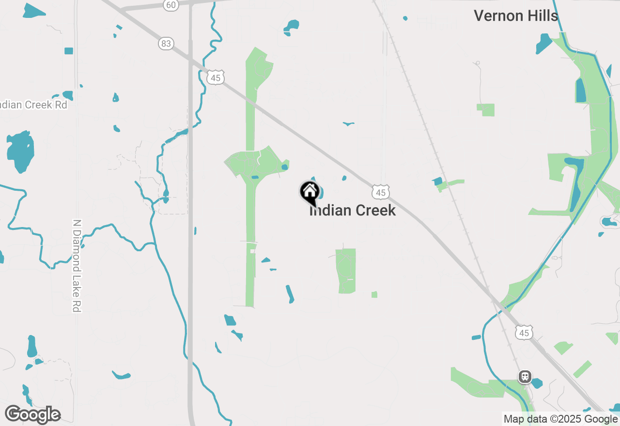 Map of 836 Peter Court, Indian Creek, IL 60061