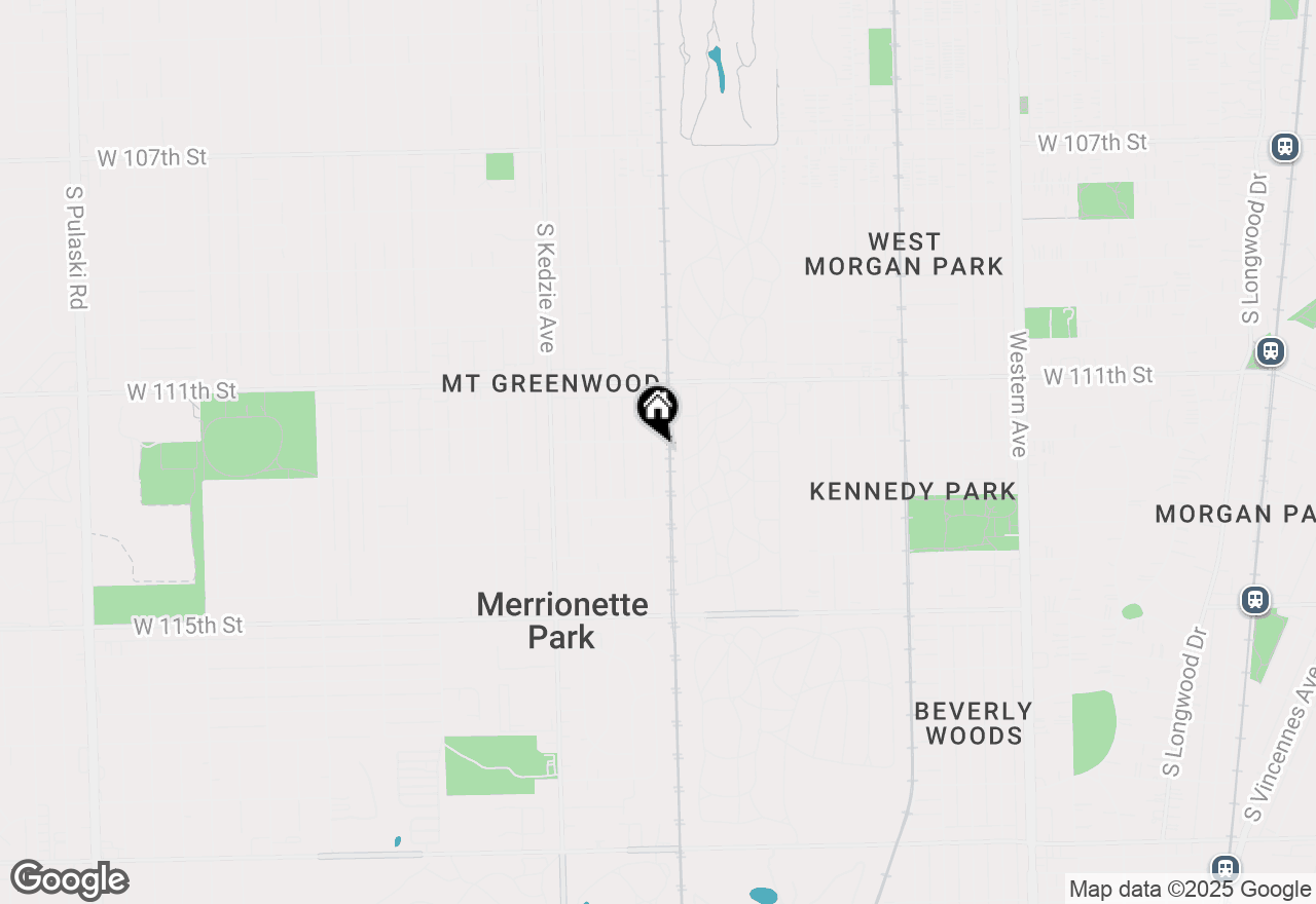 Map of 11208 S Sacramento Avenue, Chicago, IL 60655