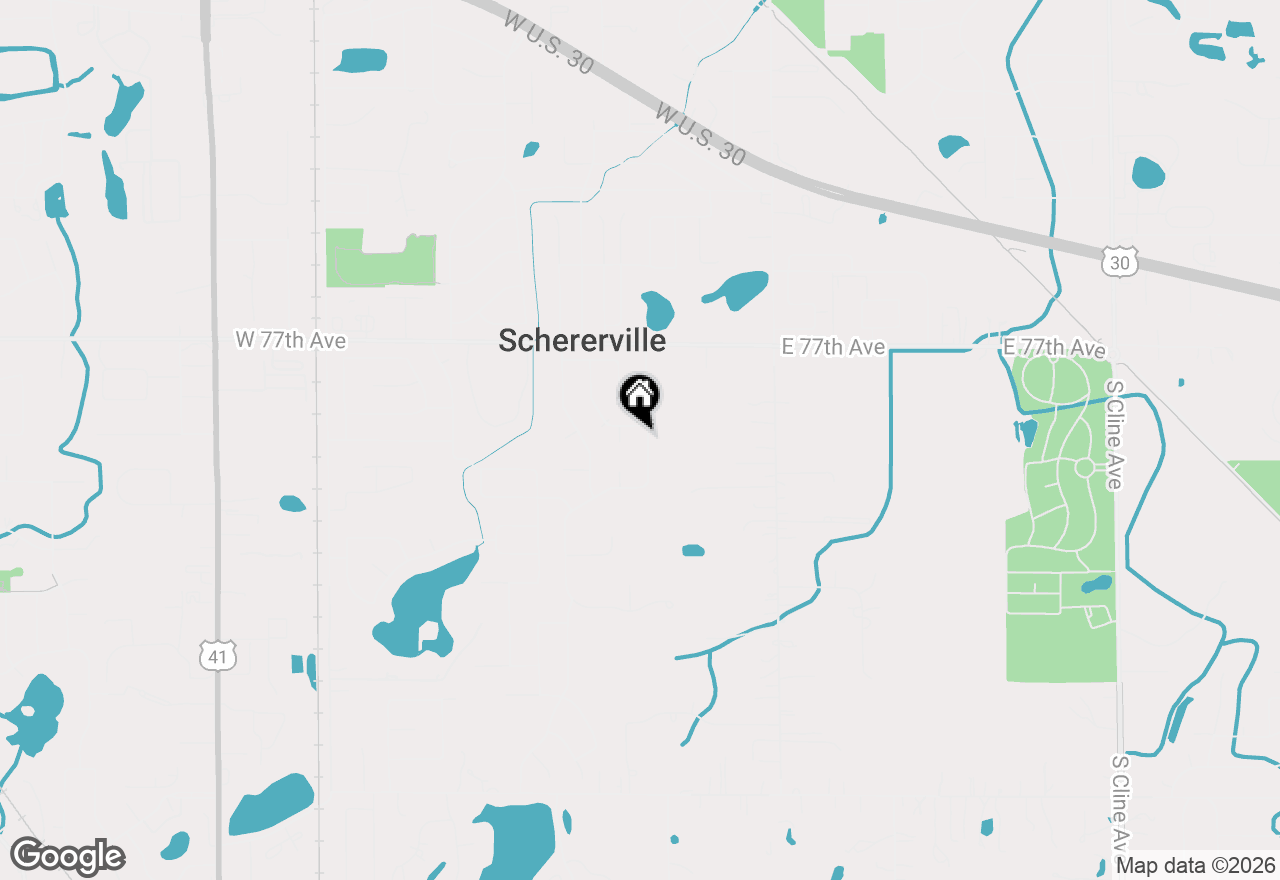 Map of 2530 Capri Drive, Schererville, IN 46375