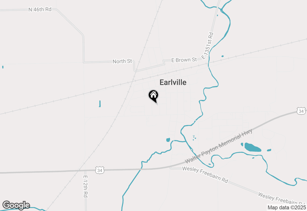 Map of 415 Maple Street, Earlville, IL 60518