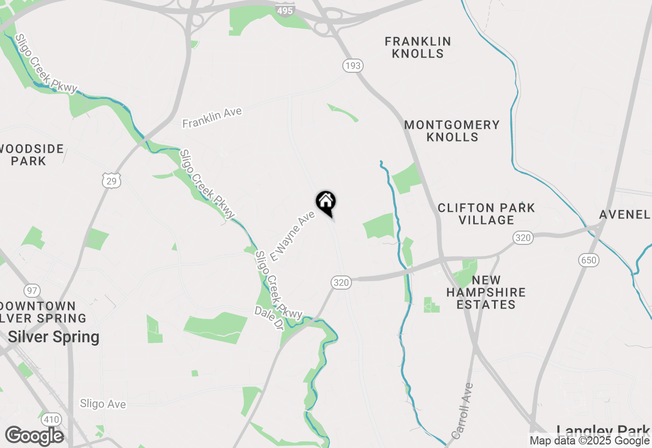 Map of 8904 Flower Avenue, Silver Spring, MD 20901