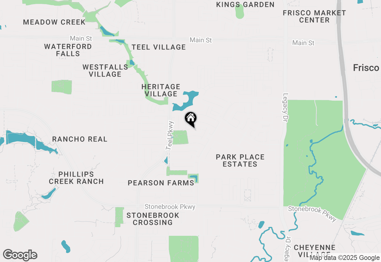 Map of 3250 Woodbine Trail, Frisco, TX 75034