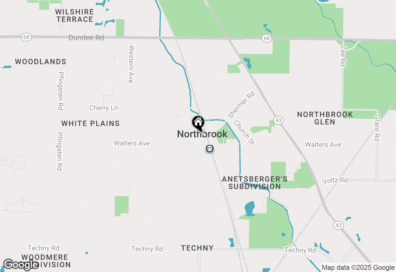 Map of 1335 First Street #1335, Northbrook, IL 60062