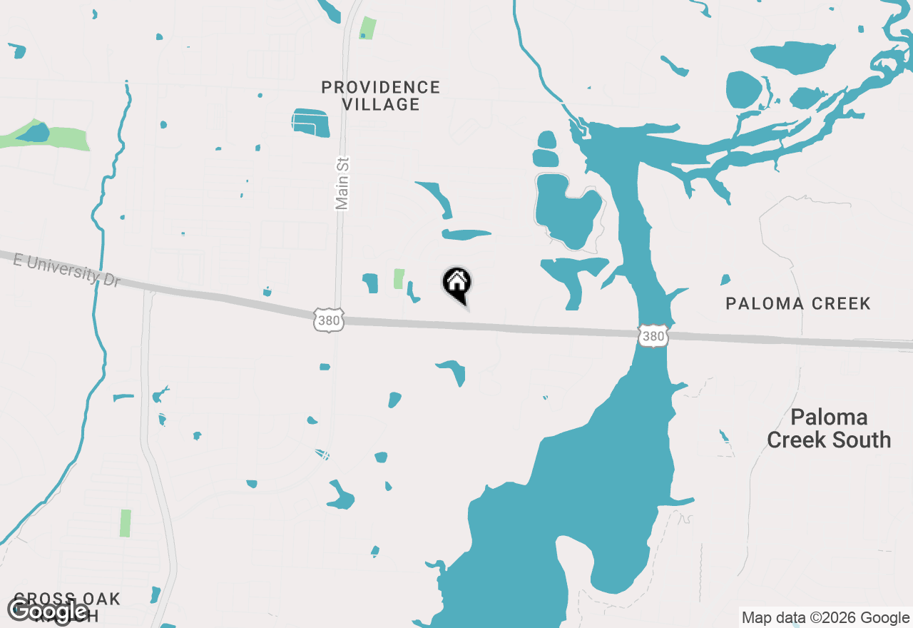 Map of 26623 E Us Highway 380 Drive, Providence Village, TX 76227