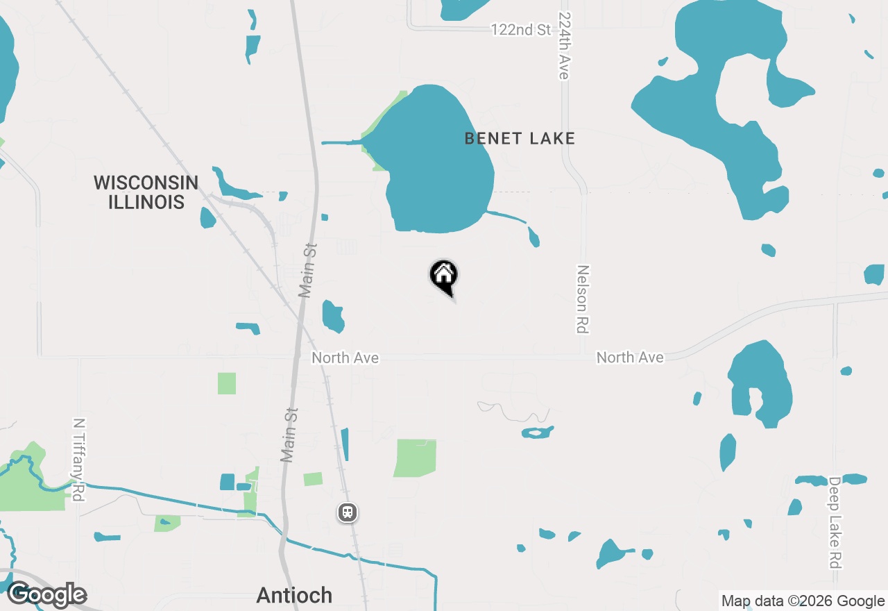 Map of 315 Oakwood Drive, Antioch, IL 60002