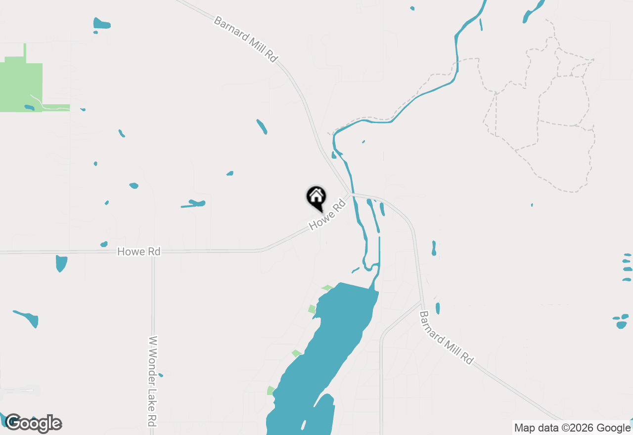Map of 7624 Howe Road, Wonder Lake, IL 60097