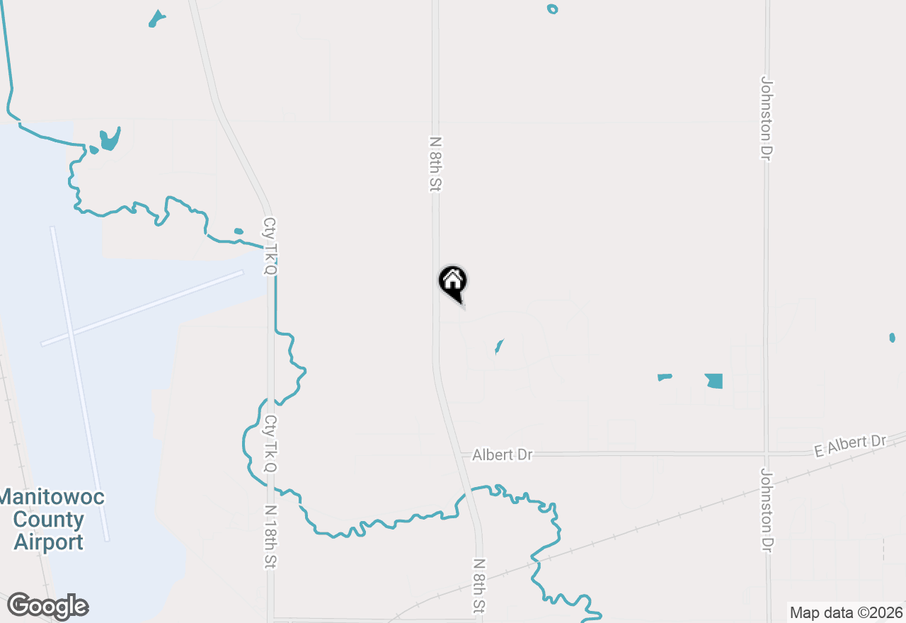 Map of 2510 Stoney Brook Ct, Manitowoc, WI 54220
