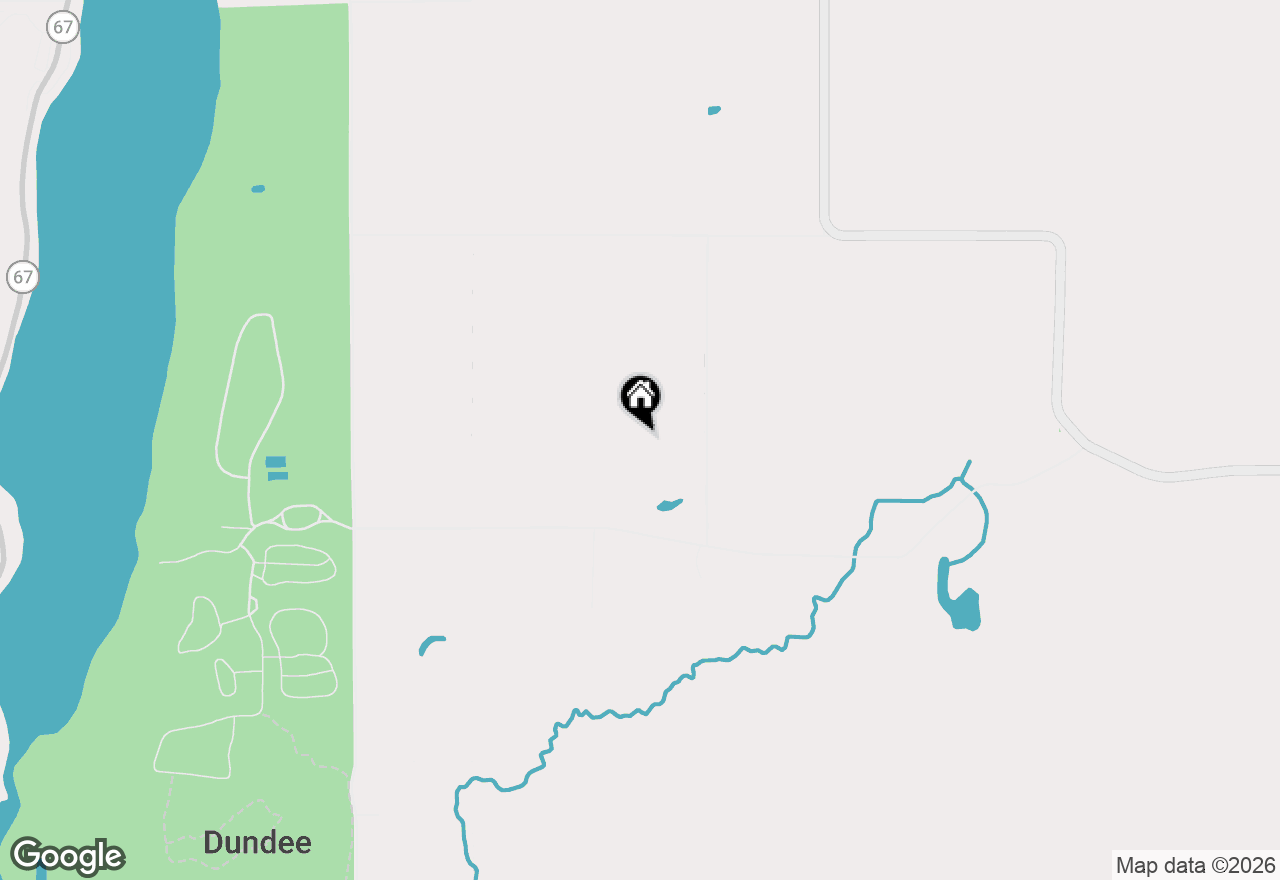 Map of N3556 Slatts Rd, Cascade, WI 53011