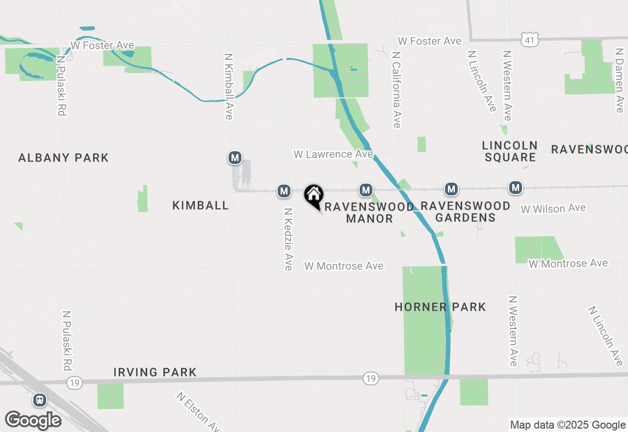 Map of 4548 N Albany Avenue #3, Chicago, IL 60625