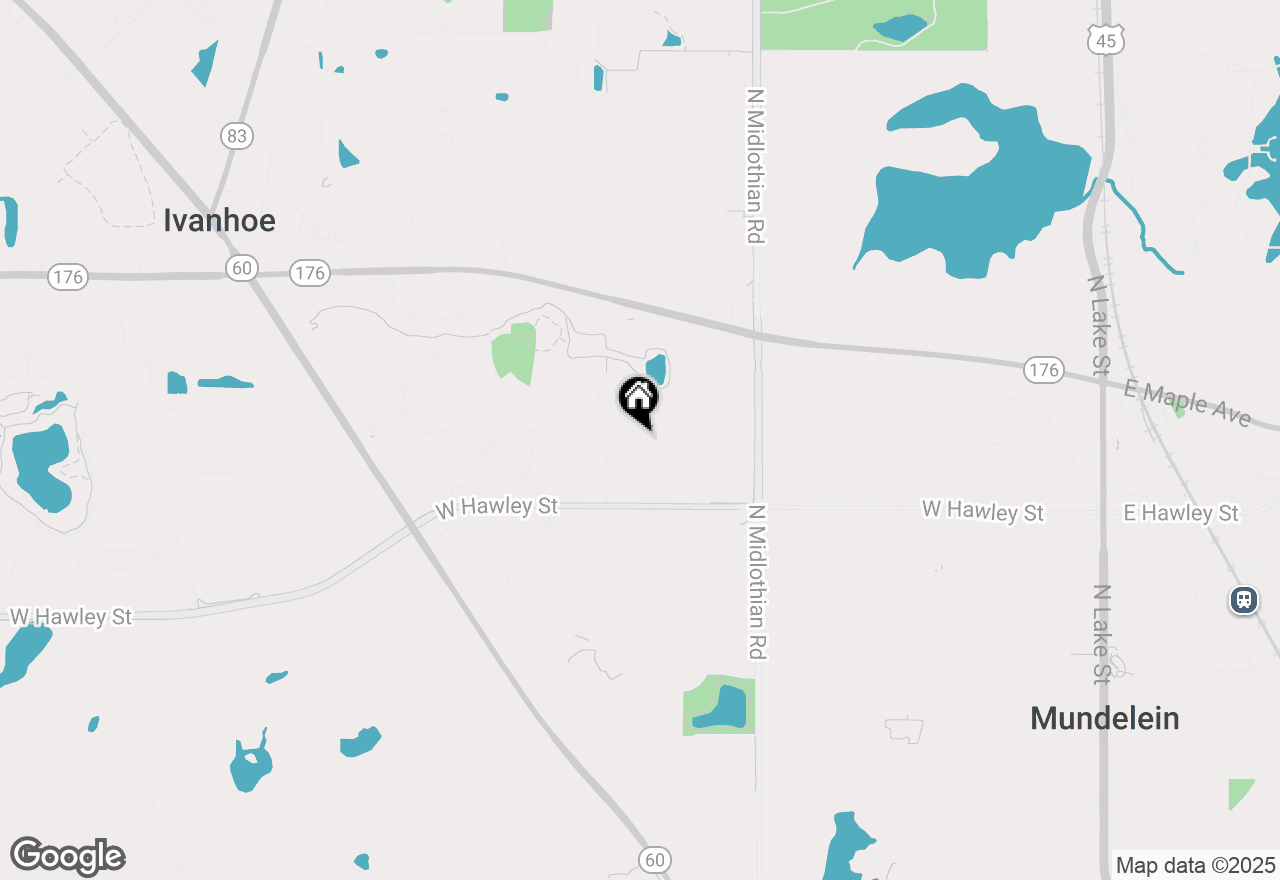 Map of 533 Woodhaven Drive #533, Mundelein, IL 60060