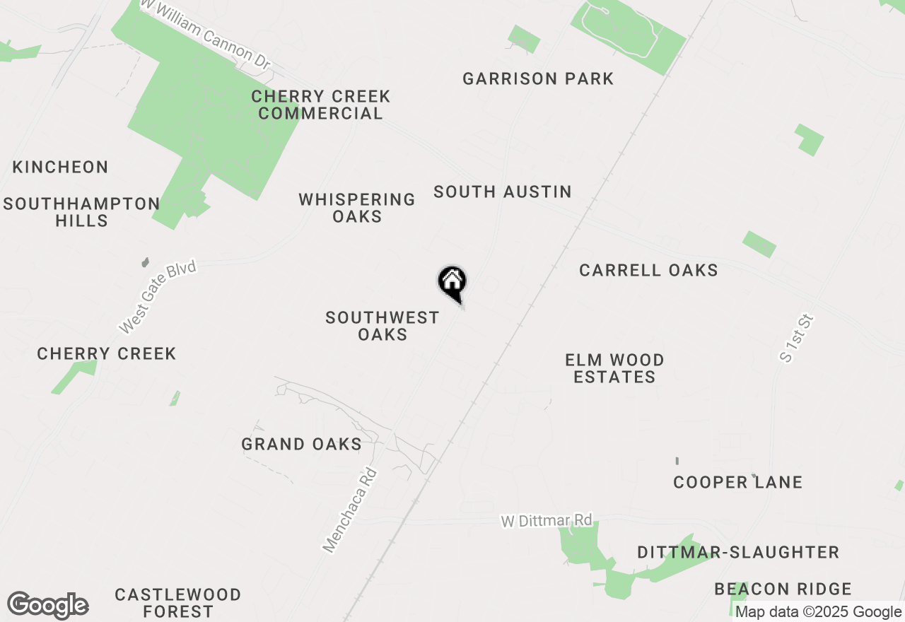 Map of 2001 Lear Ln, Austin, TX 78745