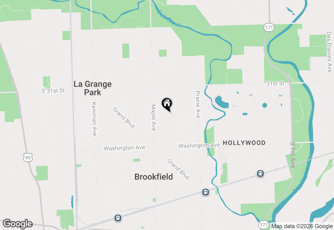 Map of 3246 Park Avenue, Brookfield, IL 60513