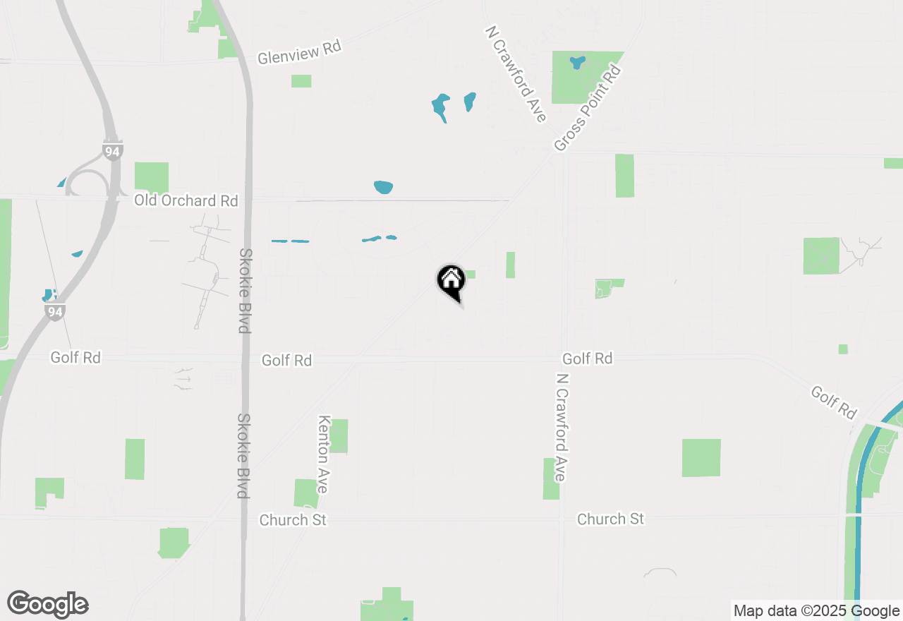 Map of 9711 Kildare Avenue, Skokie, IL 60076