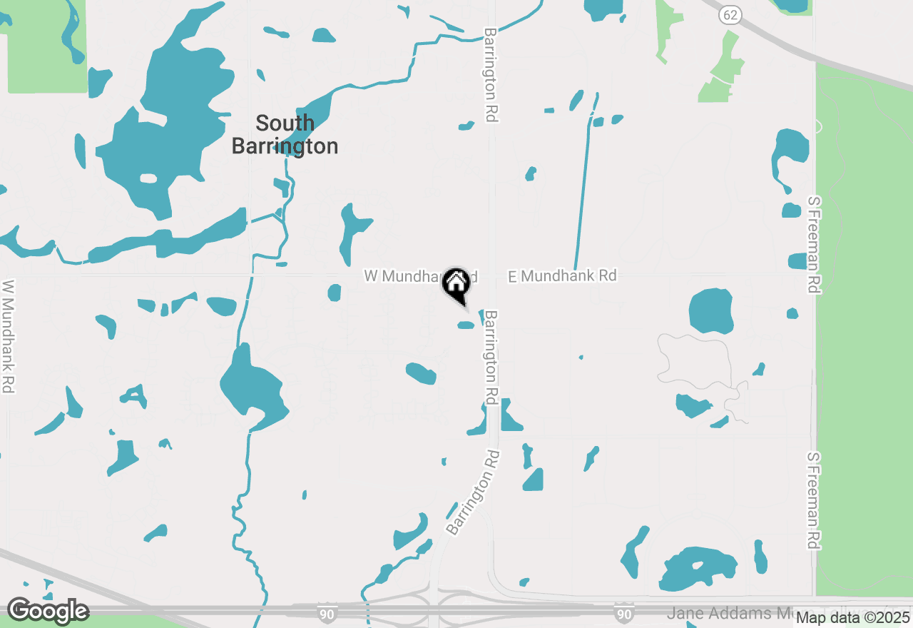 Map of 6 Executive Court, South Barrington, IL 60010