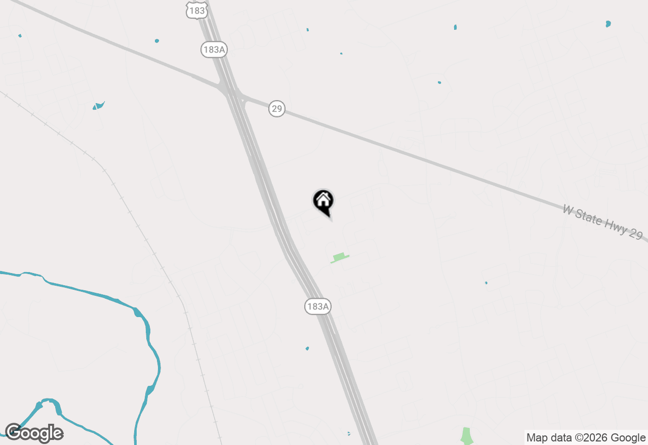 Map of 285 Geminiflora Bnd, Leander, TX 78641