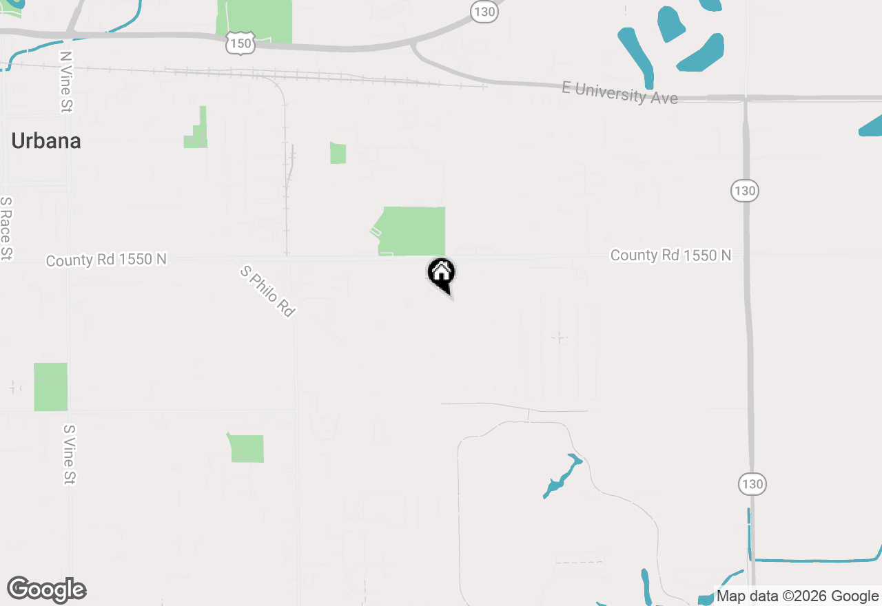 Map of 1105 S Kinch Street, Urbana, IL 61802