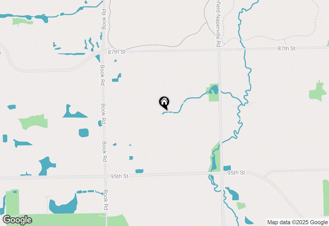 Map of 1346 Leverenz Road, Naperville, IL 60564