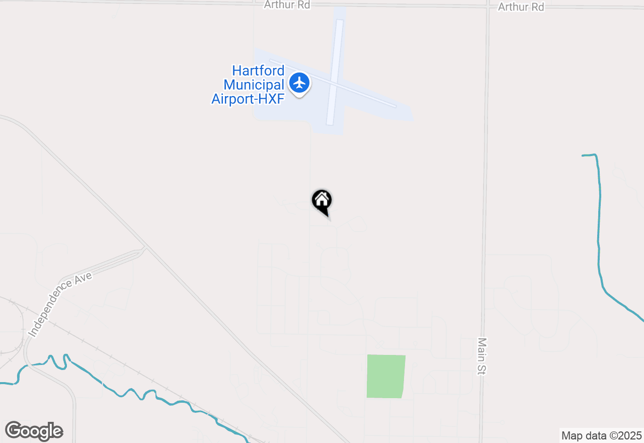 Map of 1856 Saddle Dr, Hartford, WI 53027