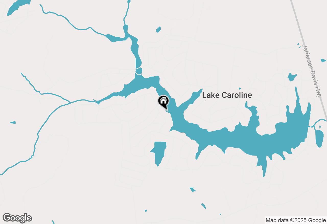 Map of 328 Lake Caroline Drive, Ruther Glen, VA 22546
