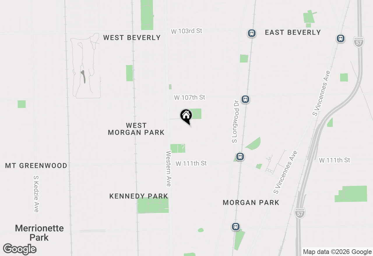 Map of 2262 W 109 Street, Chicago, IL 60643