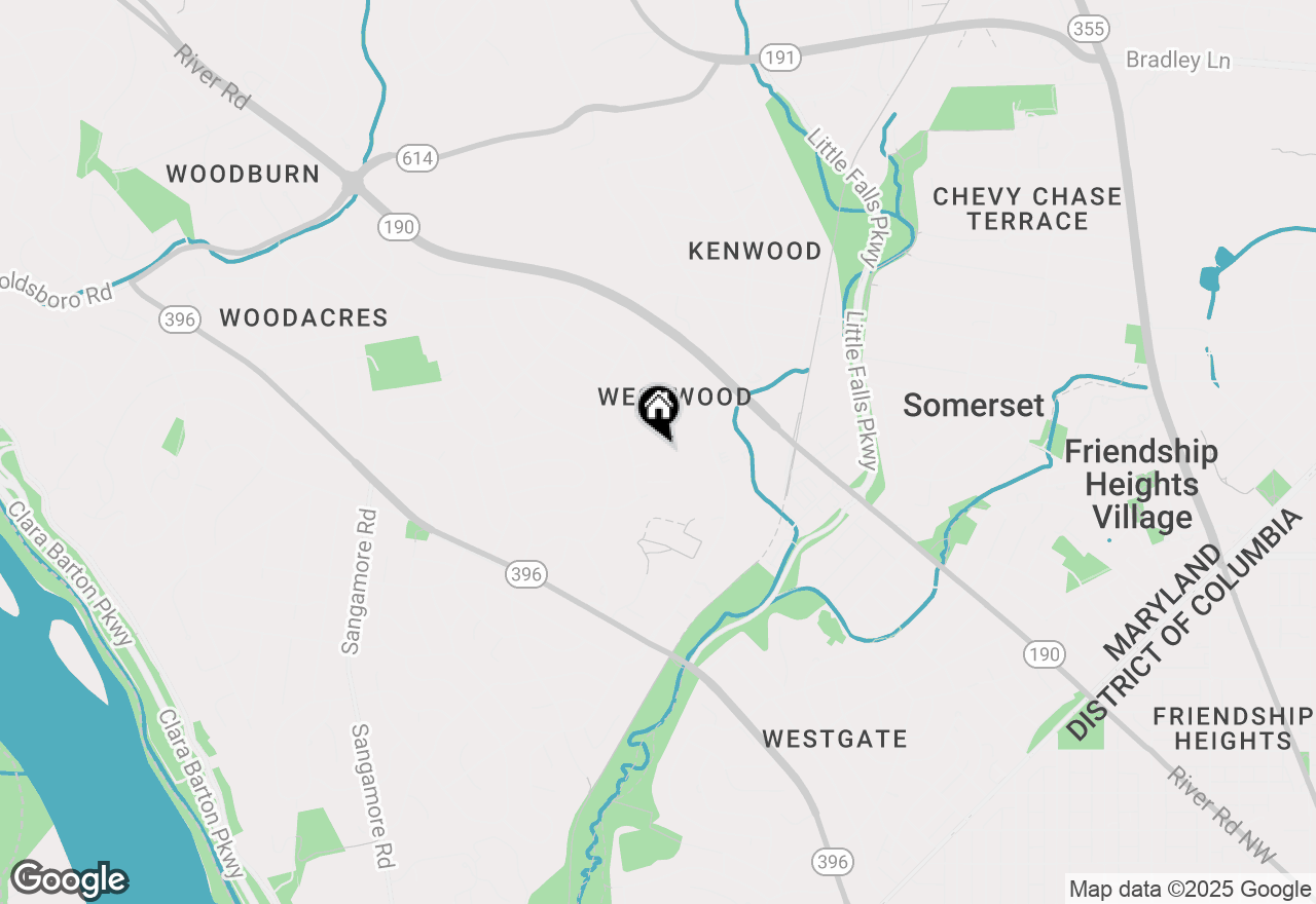 Map of 5301 Westbard Circle #410, Bethesda, MD 20816